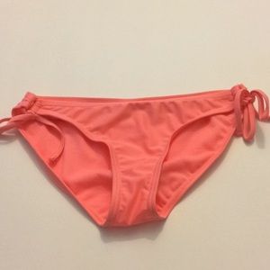 Peach colored bikini bottom